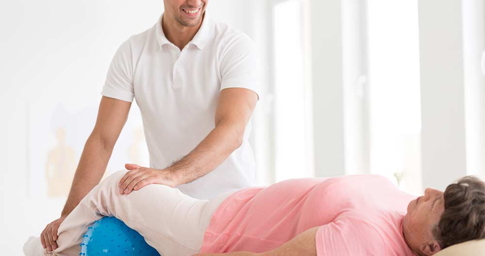 מטפל עם מטופלת